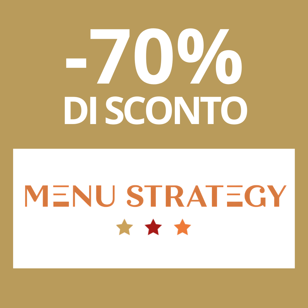 Corso Menu Strategy - Promo