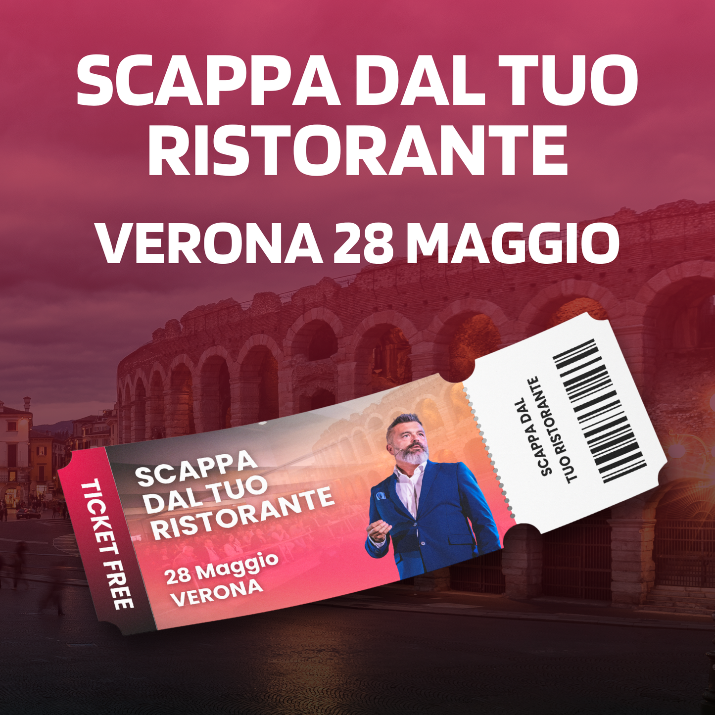 Scappa dal tuo Ristorante - Tour - Verona