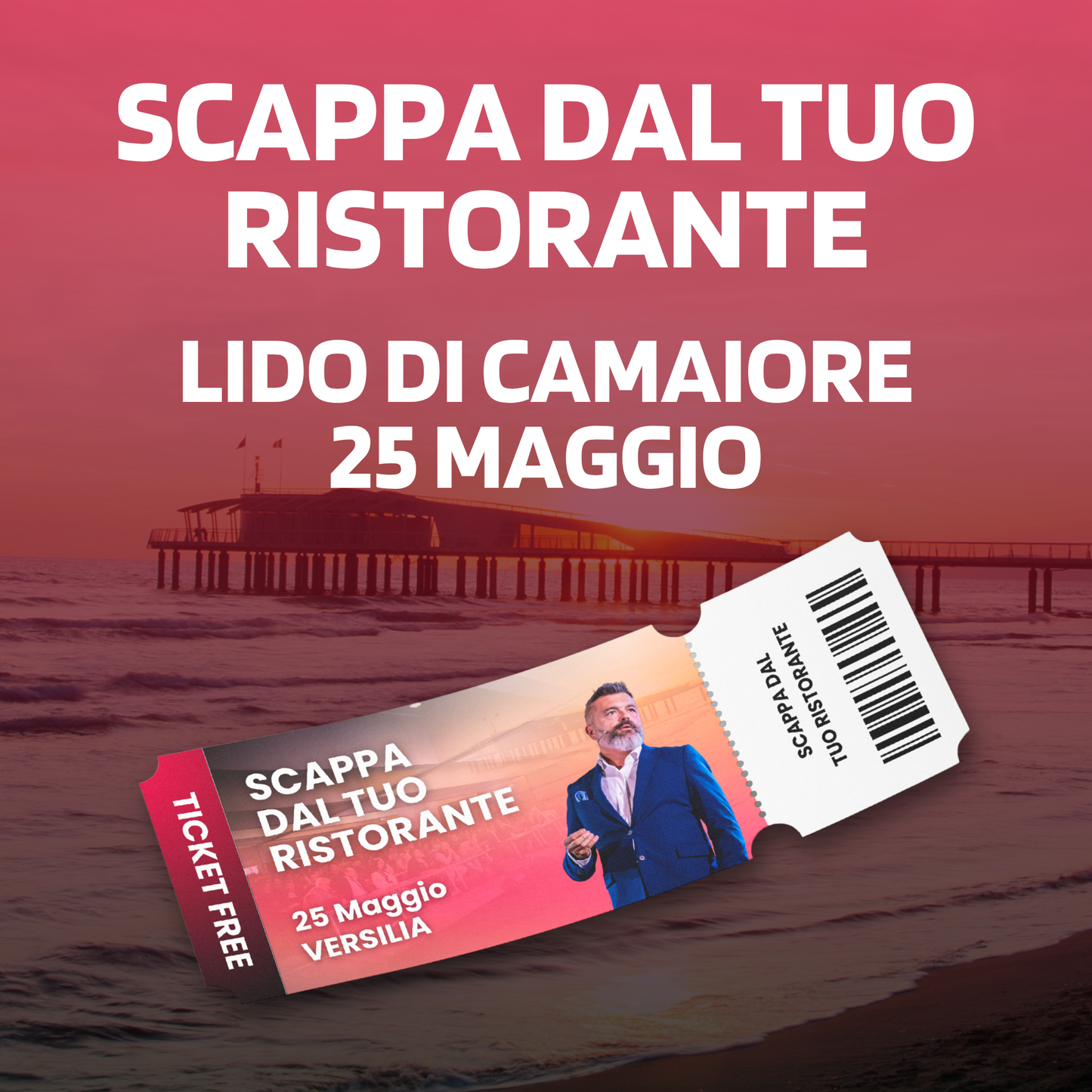 Scappa dal tuo Ristorante - Tour - Versilia